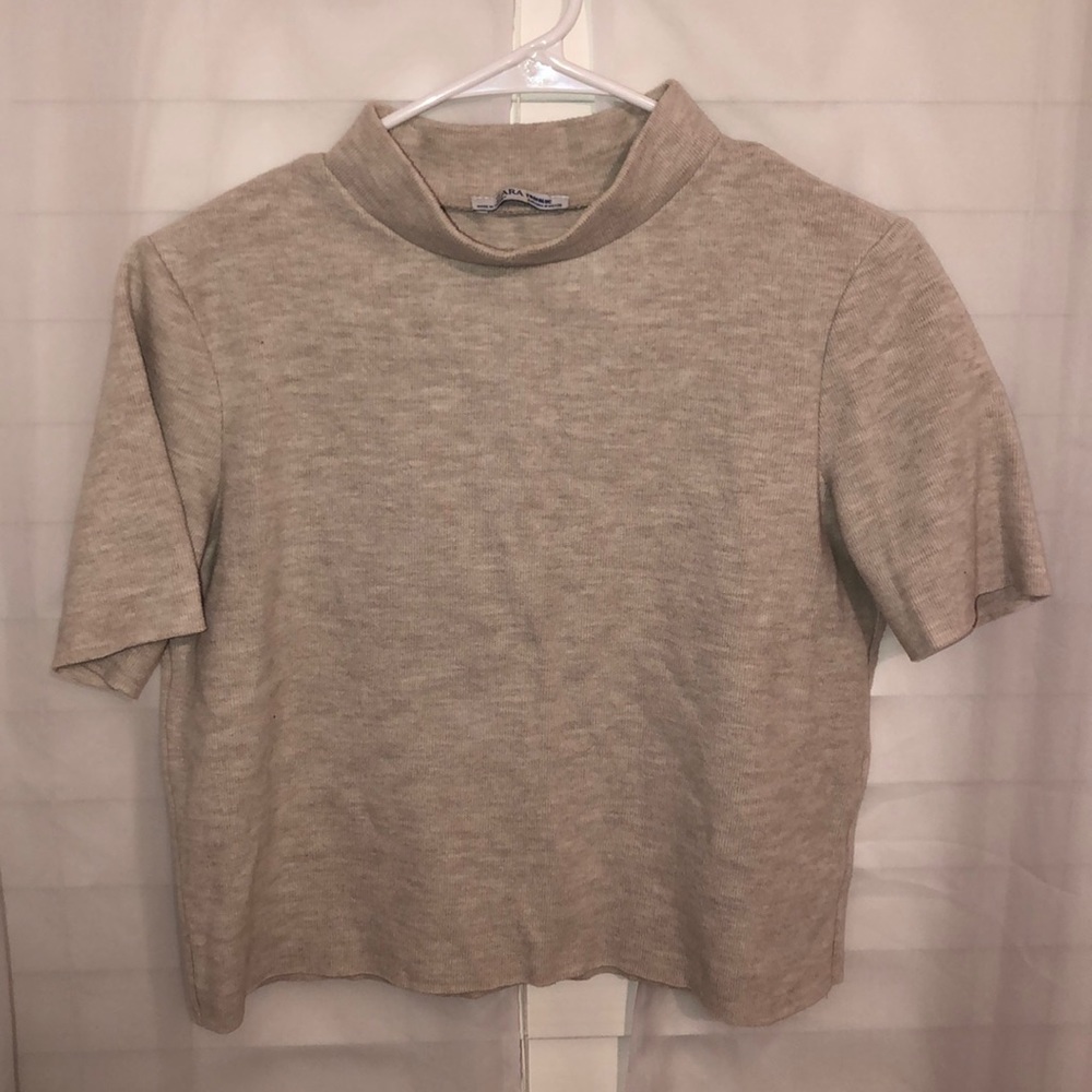 Zara short sleeve top.